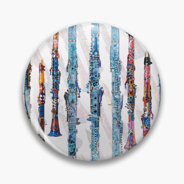 Item preview, Colorful Clarinet Art Musical Instrument Art by Juleez designed and sold by Juleez.