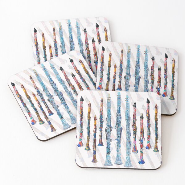 Item preview, Colorful Clarinet Art Musical Instrument Art by Juleez designed and sold by Juleez.