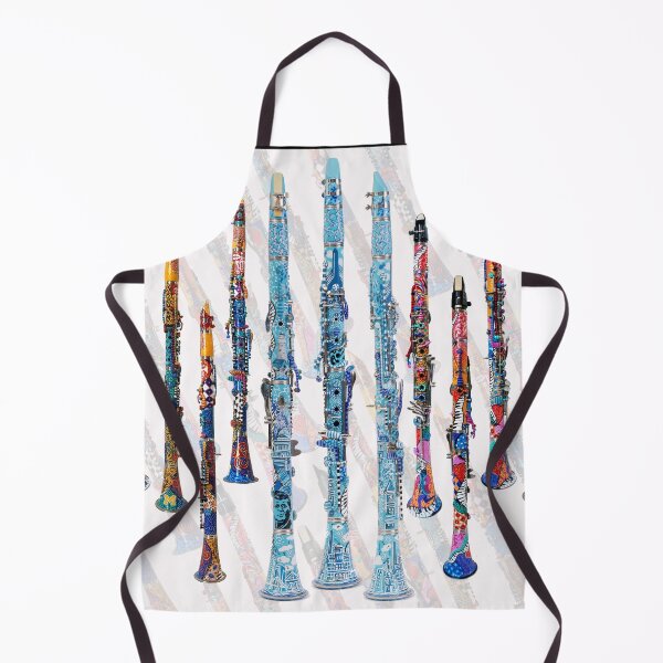Item preview, Colorful Clarinet Art Musical Instrument Art by Juleez designed and sold by Juleez.