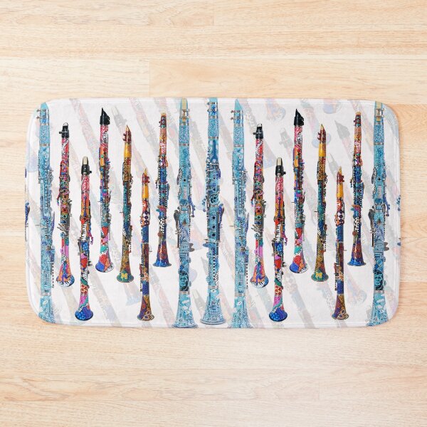 Item preview, Colorful Clarinet Art Musical Instrument Art by Juleez designed and sold by Juleez.