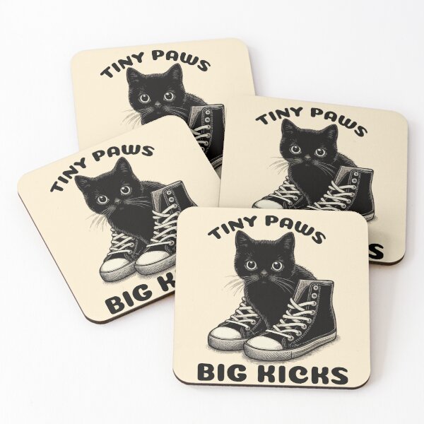 Item preview, Tiny Paws Big Kicks designed and sold by RkskArt.