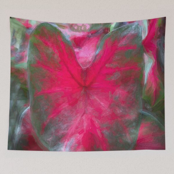 Item preview, Red Caladium Plants Araceae Abstract X110 designed and sold by RichFrancoCars.