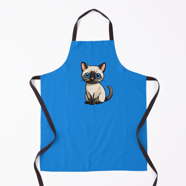 Item preview, Adorable siamese cat designed and sold by strixvariaart.