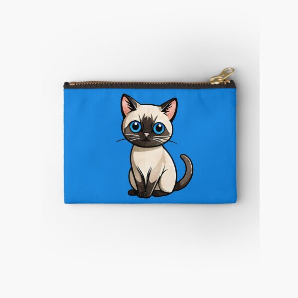 Item preview, Adorable siamese cat designed and sold by strixvariaart.