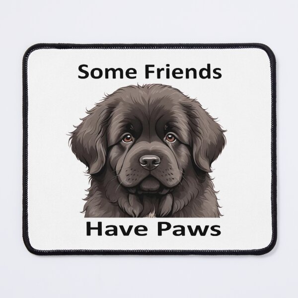 Item preview, Some Friends Have Paws designed and sold by StickersNQuotes.