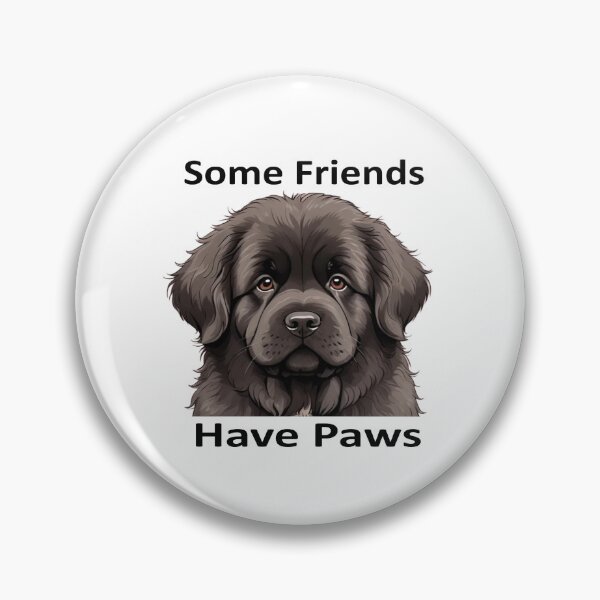 Item preview, Some Friends Have Paws designed and sold by StickersNQuotes.