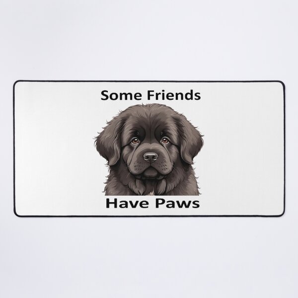 Item preview, Some Friends Have Paws designed and sold by StickersNQuotes.
