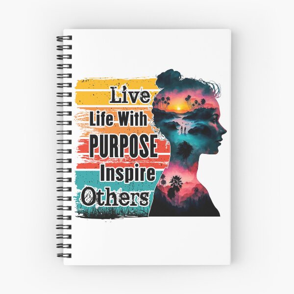 Item preview, Live life with purpose inspire others designed and sold by Fabian Gonzalez.