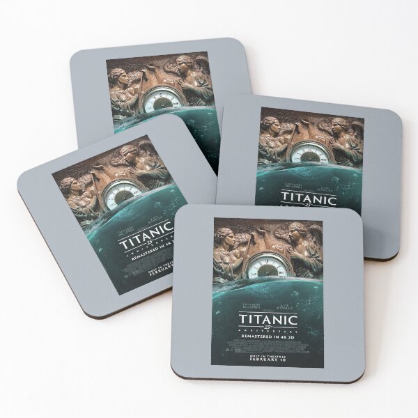 Item preview, Titanic (1997) 25th Anniversary Poster Cover Design Art  designed and sold by Never Let Go Vintage™.