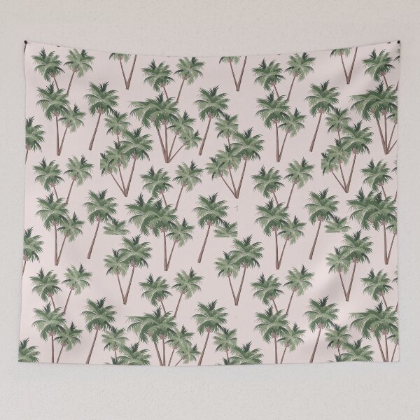 Item preview, Palm Trees Leaves Leaf Tropical Vintage Pattern designed and sold by tanabe.