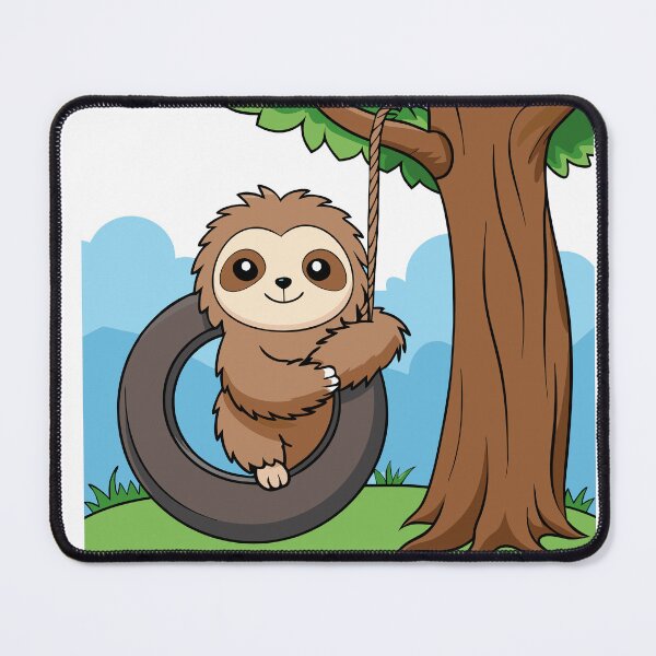 Item preview, Fluffy Sloth Gently Swaying designed and sold by omerfdln34.