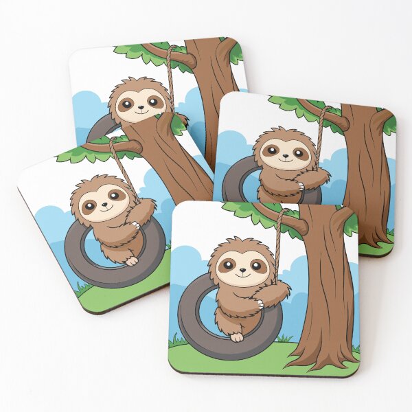 Item preview, Fluffy Sloth Gently Swaying designed and sold by omerfdln34.