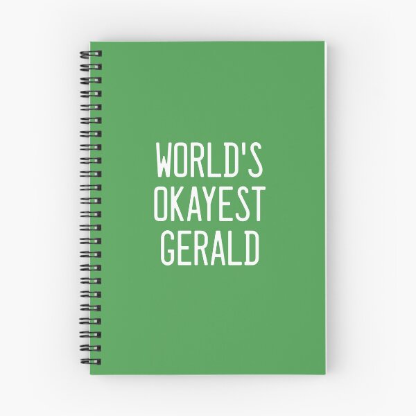 Item preview, World's Okayest Gerald designed and sold by TimespunThreads.