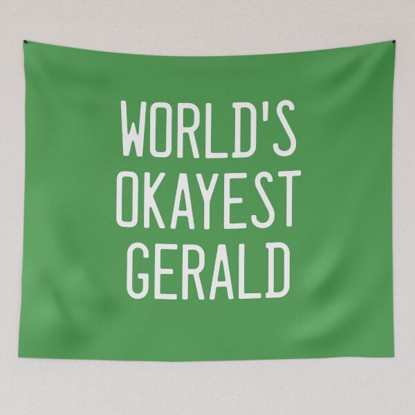 Item preview, World's Okayest Gerald designed and sold by TimespunThreads.