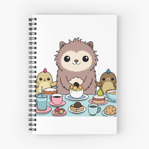 Item preview, Fluffy Sloth Hosting a Tea Party designed and sold by omerfdln34.