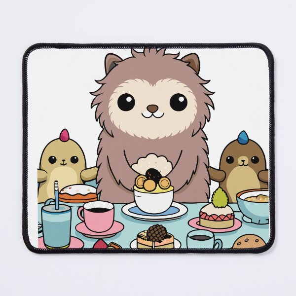 Item preview, Fluffy Sloth Hosting a Tea Party designed and sold by omerfdln34.
