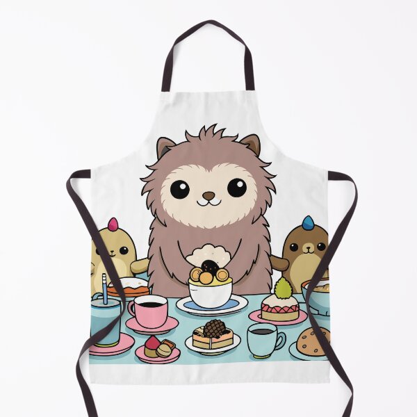 Item preview, Fluffy Sloth Hosting a Tea Party designed and sold by omerfdln34.