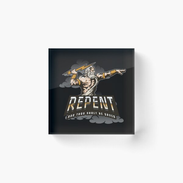 Item preview, Repent and Thou Shalt Be Saved designed and sold by HardCorps.