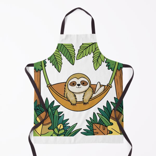 Item preview, Fluffy Sloth Napping in a Hammock designed and sold by omerfdln34.