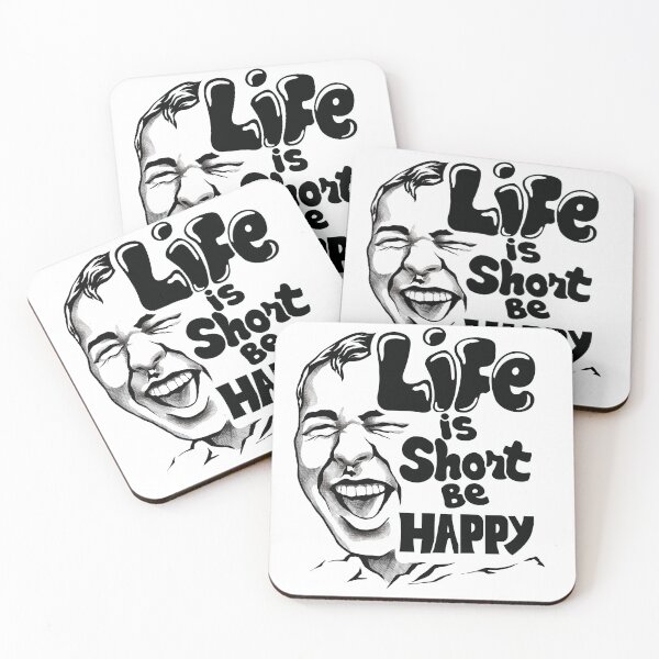 Item preview, Life's Short, Embrace Happiness designed and sold by RhonDesign.