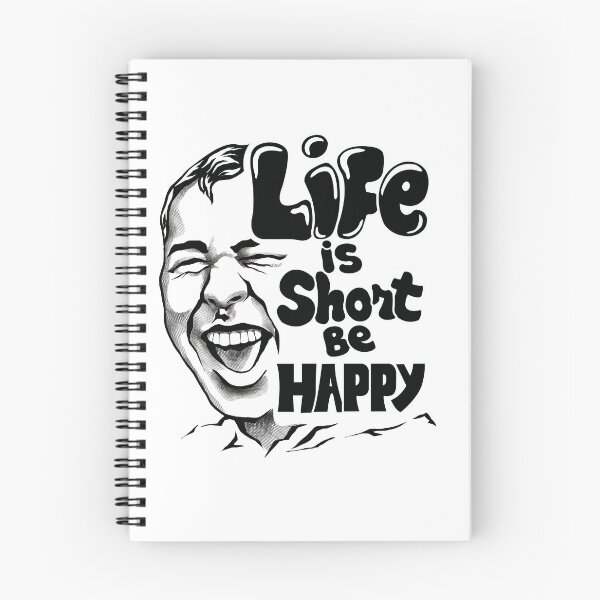 Item preview, Life's Short, Embrace Happiness designed and sold by RhonDesign.