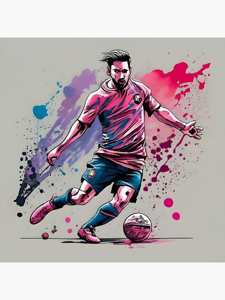 Thumbnail 3 of 3, Photographic Print, Soccer Player Kicking The Ball designed and sold by Patricks-Art.