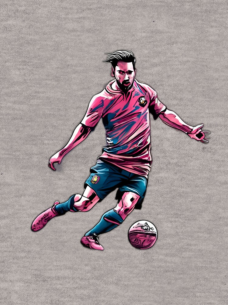 Thumbnail 7 of 7, Essential T-Shirt, Soccer Player Kicking The Ball designed and sold by Patricks-Art.