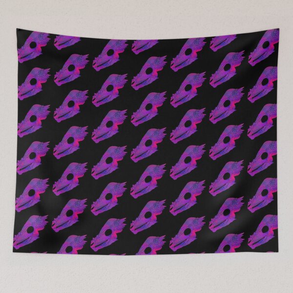 Item preview, Pachycephalosaurus Skull (Pride - Bi) designed and sold by CKing-Paleo-Art.