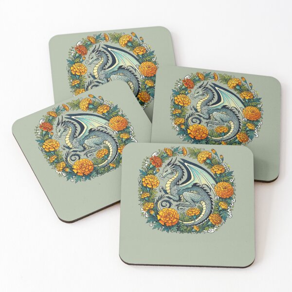 Item preview, Marigold Dragon designed and sold by FrictionMaxxing.