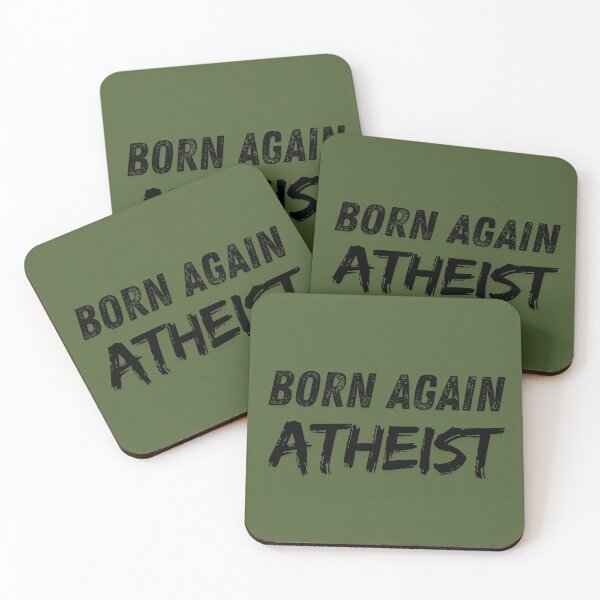 Item preview, Atheist A Born Again Atheist designed and sold by alczar.