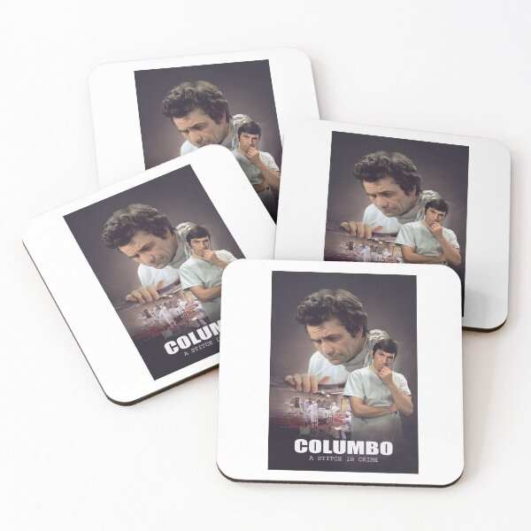 Item preview, Vintage Style Columbo Poster Art - A Stitch in Crime designed and sold by Michaelofthe80s.