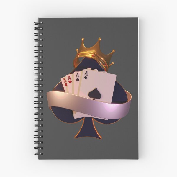 Item preview, Ace of Spades with Crown, four of a kind, Poker designed and sold by Numbers-Art.