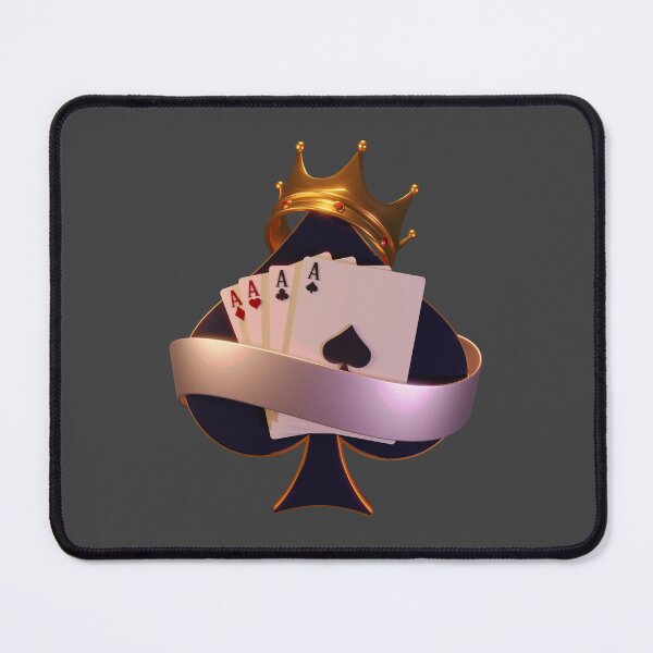Item preview, Ace of Spades with Crown, four of a kind, Poker designed and sold by Numbers-Art.
