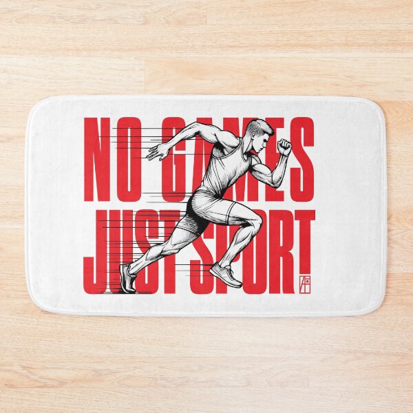 Item preview, NO GAMES JUST SPORT - Running - MAN RUNNER - 1 designed and sold by ArtProjectShop.