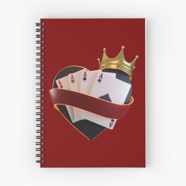 Item preview, Ace of hearts with Crown, four of a kind, Poker designed and sold by Numbers-Art.
