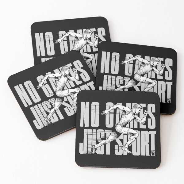 Item preview, NO GAMES JUST SPORT - Running - MAN RUNNER - 2 designed and sold by ArtProjectShop.