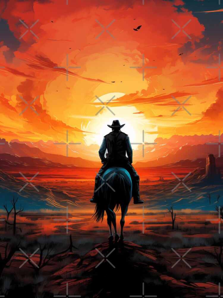 Thumbnail 4 of 4, iPhone Case, Cowboy designed and sold by Rtymer.