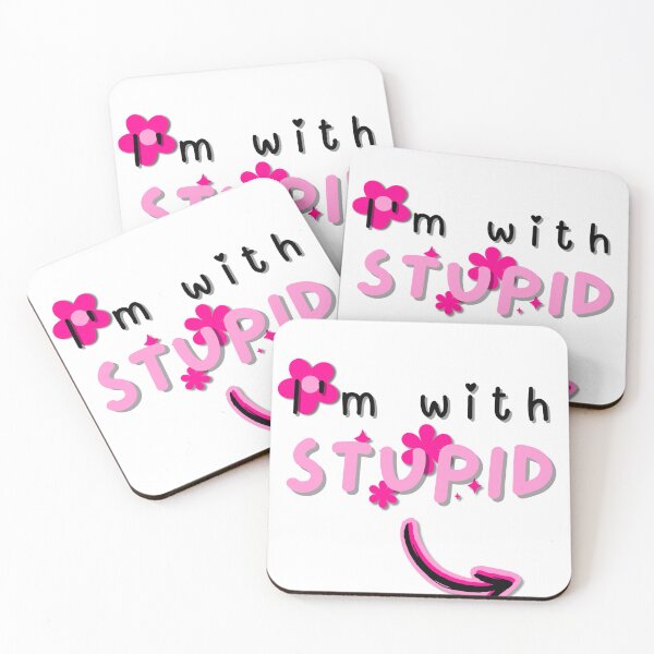 Item preview, I'm with Stupid designed and sold by HypnoMemers.
