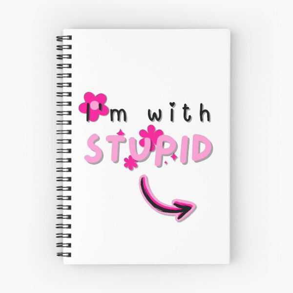 Item preview, I'm with Stupid designed and sold by HypnoMemers.