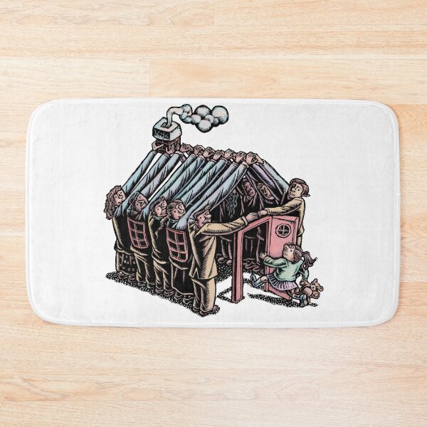 Item preview, Adults form a house for a child with their arms and bodies designed and sold by LisaHaney.