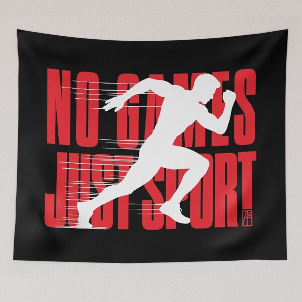 Item preview, NO GAMES JUST SPORT - Running - MAN RUNNER - 4 designed and sold by ArtProjectShop.