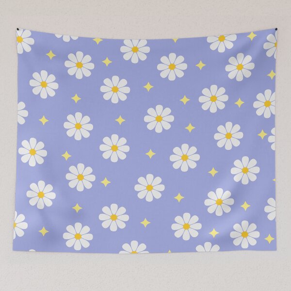 Item preview, Cute Lilac Boho Daisy Flowers  designed and sold by LMStudioDesigns.