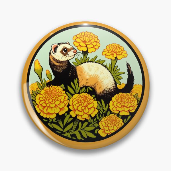 Item preview, Marigold Ferret designed and sold by FrictionMaxxing.