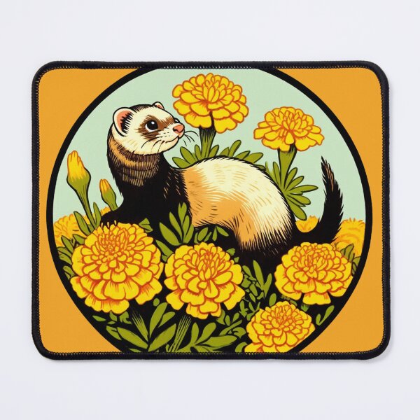 Item preview, Marigold Ferret designed and sold by FrictionMaxxing.