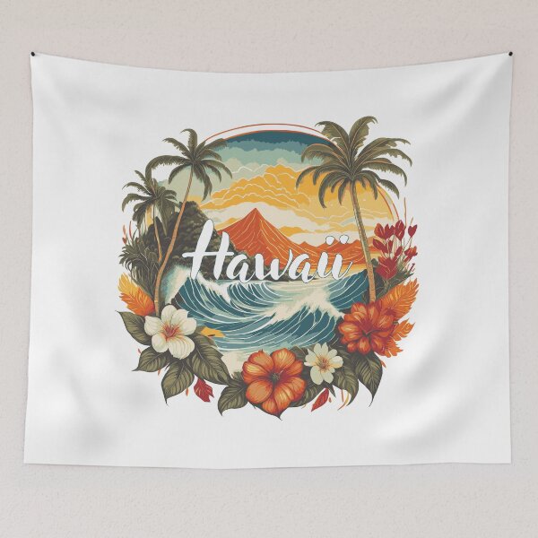 Item preview, Hawaii natural landscape designed and sold by Davimonst.