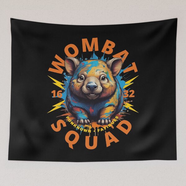 Item preview, Wombat Squad designed and sold by pUNKnown.