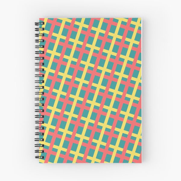 Item preview, Simple & Clean Tricolor Square Overlaid Pattern designed and sold by EvergreenMotifs.