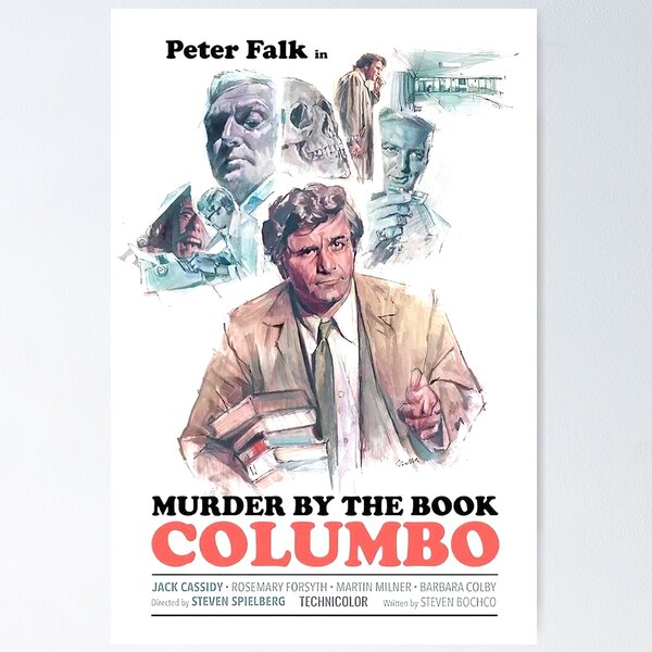 Item preview, COLUMBO - Murder By The Book - Vintage Style Poster  designed and sold by Michaelofthe80s.
