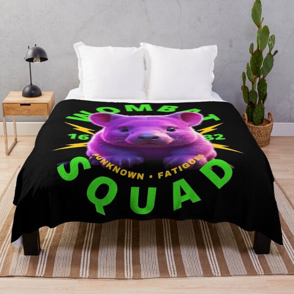 Item preview, Wombat Squad designed and sold by pUNKnown.