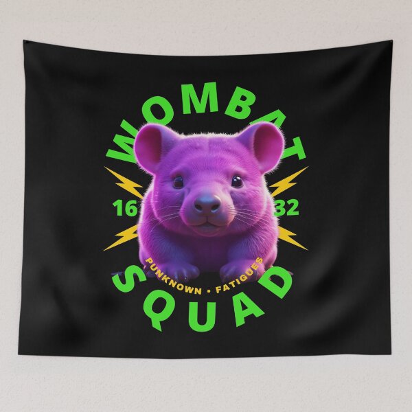 Item preview, Wombat Squad designed and sold by pUNKnown.